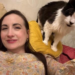 Amelia Hunt, £5 Weekly Lottery winner - “Thanks for my win! This is me and my cat Tarquin who is 16 years old. I love the charity and the lottery. I adore cats and this is a charity very dear to my heart.”